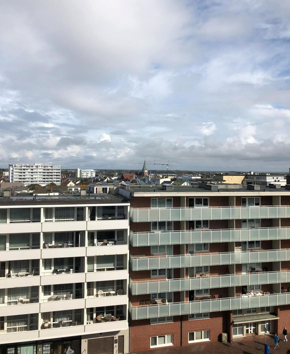 Strandnahe Ferienwohnung, Zentral Gelegen, Ost-Balkon, Andreas Dirks-Str. 2 ヴェスターラント エクステリア 写真