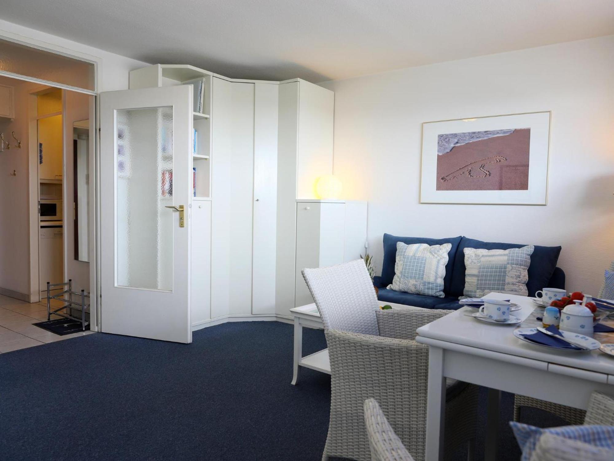 Strandnahe Ferienwohnung, Zentral Gelegen, Ost-Balkon, Andreas Dirks-Str. 2 ヴェスターラント エクステリア 写真
